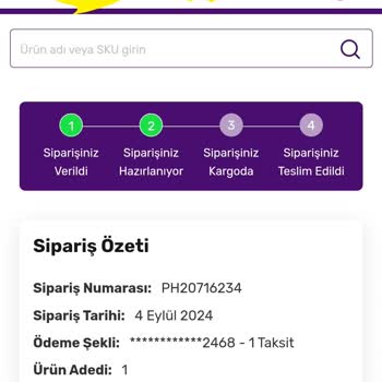 Gratis Kargo Geç Olması
