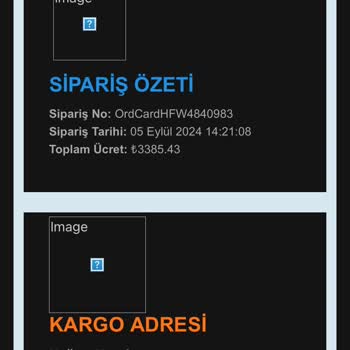 Heryedek.com Siparişin Gönderilmemesi Ve İletişim Sorunları