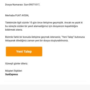 Sunexpress Parçalanan Valizlerimin Ücretini Karşılamıyor