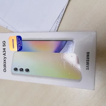 Samsung A34 Marka Telefonum İçin Değişim İstiyorum