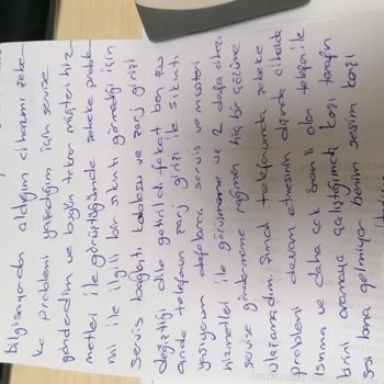 Samsung A34 Marka Telefonum İçin Değişim İstiyorum