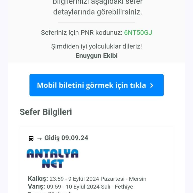 Enuygun Müşteri Hizmetleri