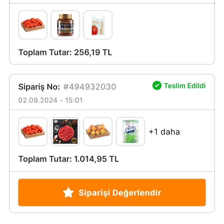 Migros Sanal Markette Haber Vermeksizin Yapılan Sipariş İptali