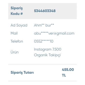 TakipGO Instagram Paketi Satın Aldım