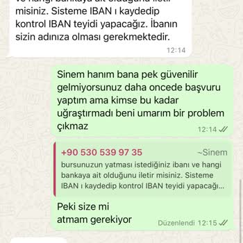 Burs Vaadiyle Dolandırıcılık Kişisel Bilgilerimin Güvenliği Konusunda Endişelerim Var