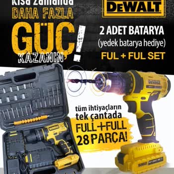 Dewalt.onlineerka.com'dan Matkap Aldım, Faturası Yok