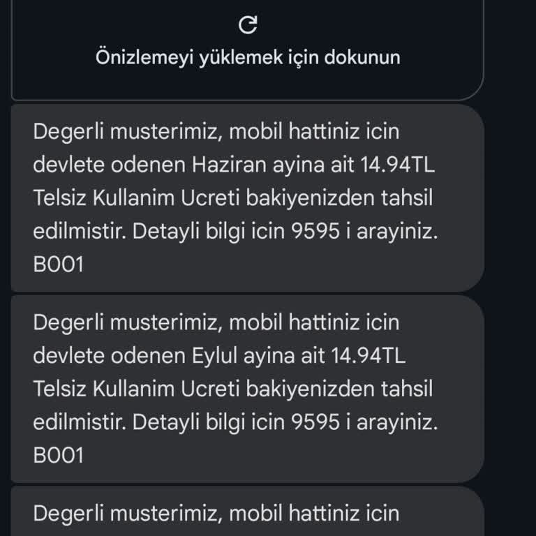 Türk Telekom Bitmeyen Telsiz Ücreti