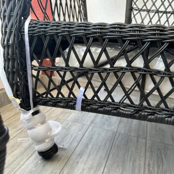 Bauhaus Gartenmöbelset defektes Zweisitzer-Bein, Umtausch verweigert, keine Reparatur