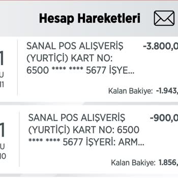 Armut Yapılan İşlem Bana Ait Değil. Ücreti Hesabıma Geri Yatırın