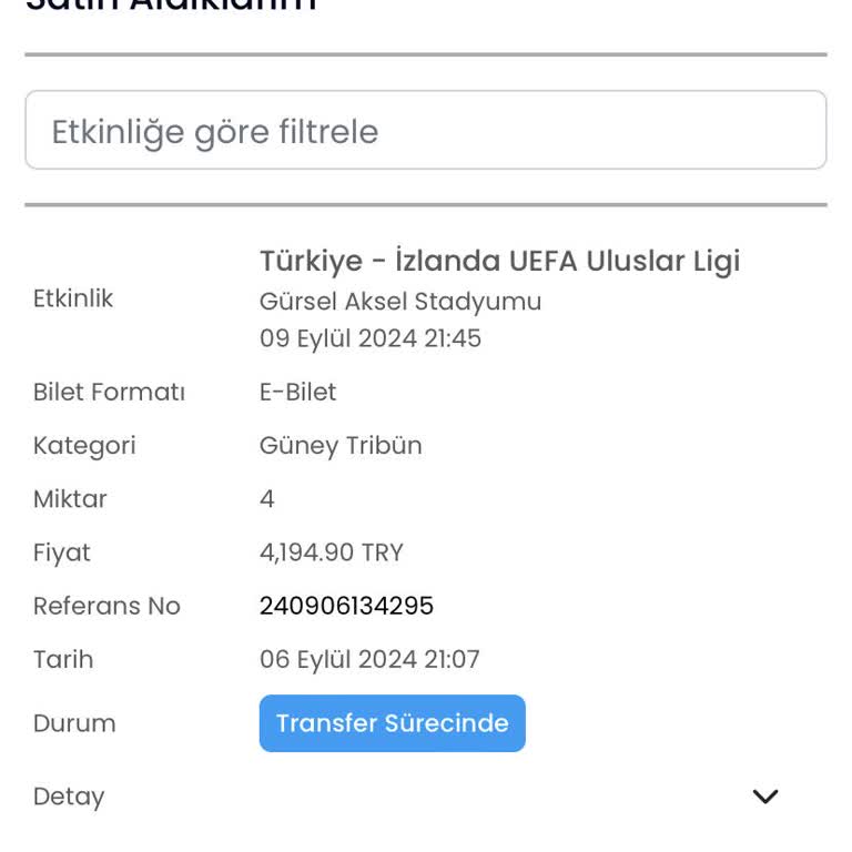 Banabilet.com Maç Biletlerinde Yaşanan Sorun Ve İletişim Eksikliği