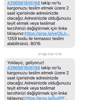 Aras Kargo Ürünümü Kayıp Etti