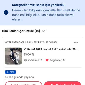 Letgo İlanım Görülme Almıyor