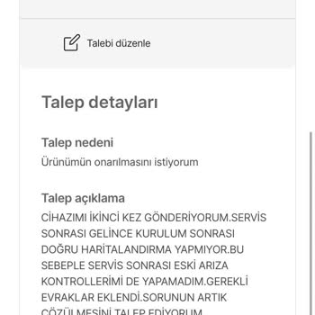Hepsiburada Ve Servis Sürecinde Yaşanan Sorunlar