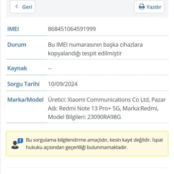 Hepsiburada Xiaomi Telefon Hattı Klonlanmış