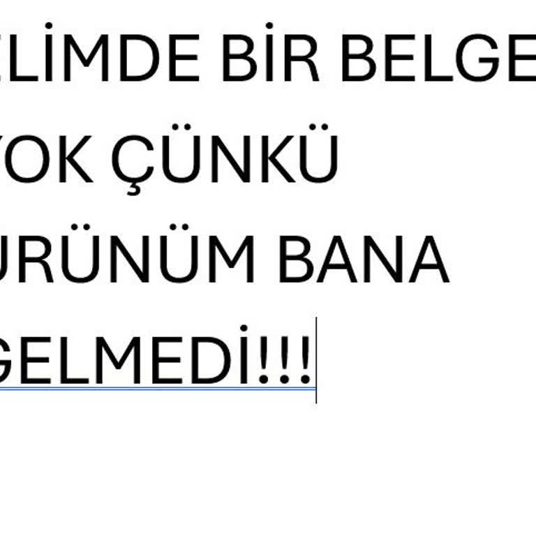 Hepsijet Kargo İle Teslim Edilemeyen Bershka Ürünü!
