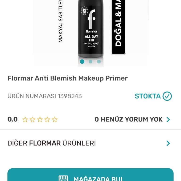 Watsons Ürün Fotoğrafı İsmi Uyuşmama Hatası