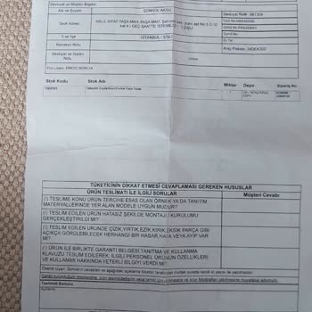 Enza Home Ve Yataş'tan Aldığım Ürünlerde Yaşadığım Sorunlar