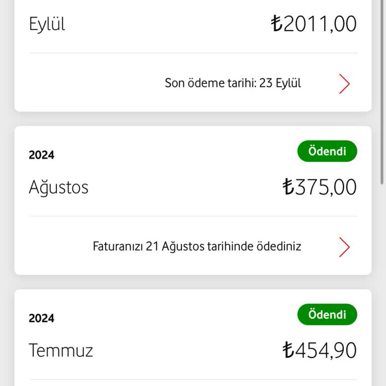 Vodafone Net İnternet Paketlerinin Hızla Tükenmesi Ve Müşteri Hizmetlerinin Yetersizliği