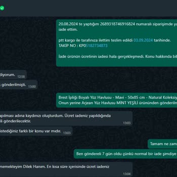Madamecoco.com Ücret İadesinin Yapılamaması