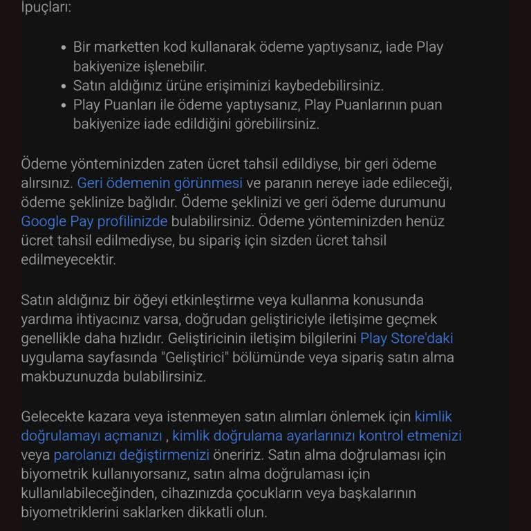 Hadi - TOMBANK Alışveriş İptali Geri Ödemesi İadesi