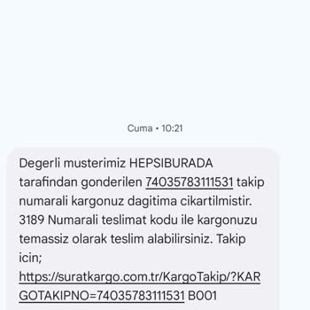 Hepsiburada Kargoda Kaybolan Ürün İçin Sipariş İptali Kabul Etmiyor