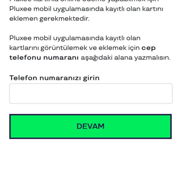Pluxee Telefon No Çözülmemesi Sorunu