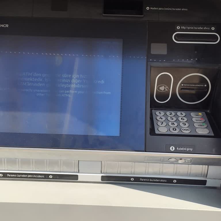 Yapı Kredi Bankası Verilmeyen Param. ATM De Sıkışan Para
