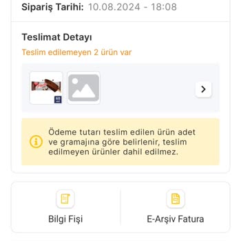 Migros Hemen Sipariş İptali