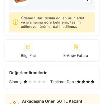 Migros Hemen Sipariş İptali