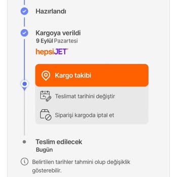 Hepsijet Ertesi Gün Teslimat
