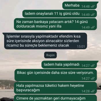 Selin Shoes'un İadeyi Hesaba Yasal Süreyi Aştığı Halde Yatırmaması