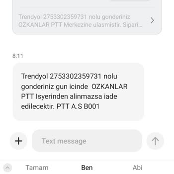 PttAVM Özkanlar PTT Şubesi Asla Dağıtılmayan Ama Dağıltıldı Denen Kargo