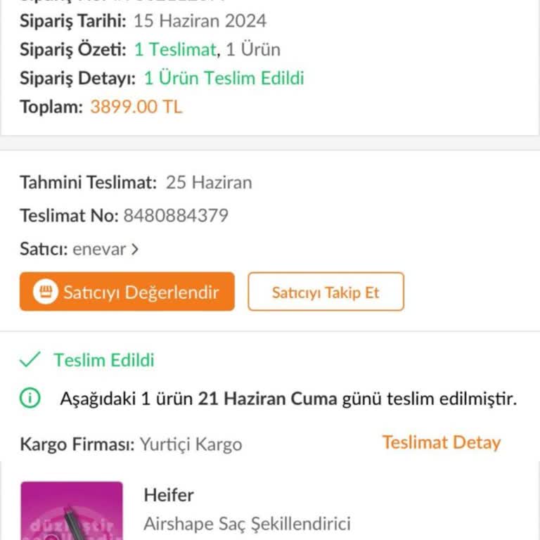 Heifer Marka Bozuk Ürün