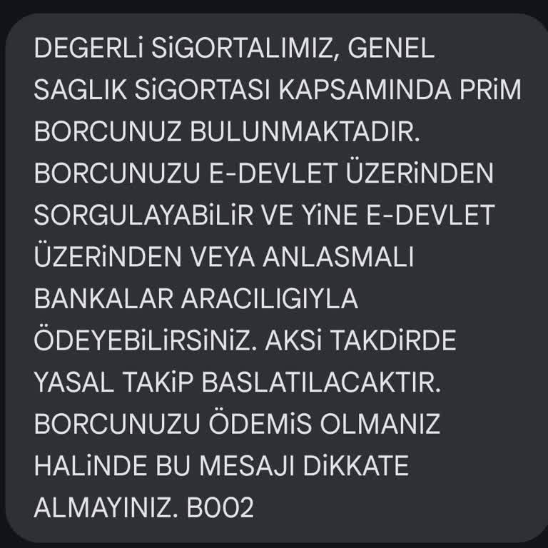 SGK GSS Adı Altında Zorla Para Alamaya Çalışması