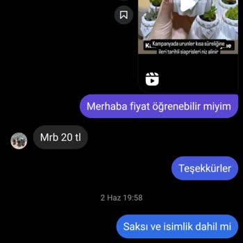 Kaktus_sukulent22 (Instagram) Yarı Fiyattaki Ürünün Para Üstü İade Edilmiyor