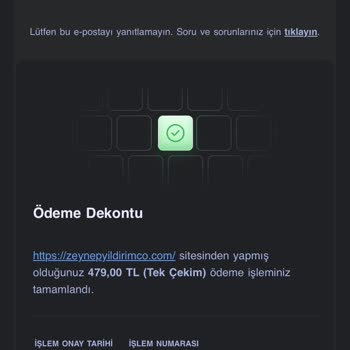 Zeynep Yıldırım İade Tutarım Eksik Yattı!