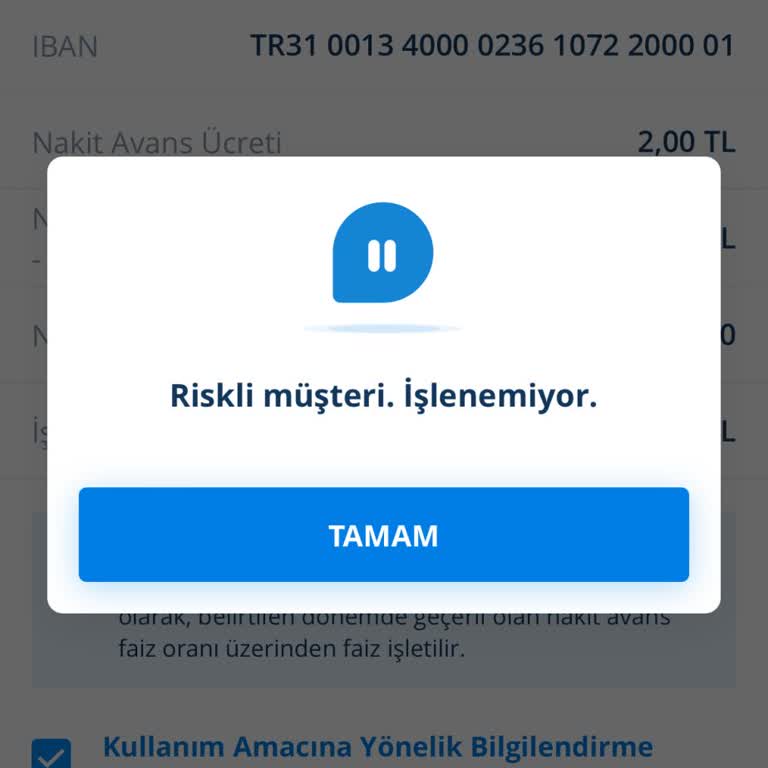 Denizbank Haksız Yere Koyulan Bloke