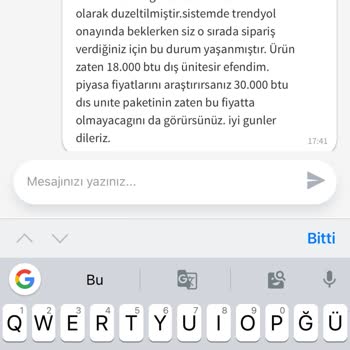 Trendyol Yanıltıcı Ürün Bilgisi Ve İlgisiz Müşteri Hizmetleri