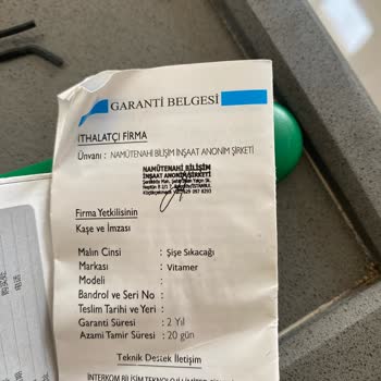 Trendyol İnterkom Teknol Servis, Namütenahi Biliş İnş. Ürününe Sahip Çıkmıyor