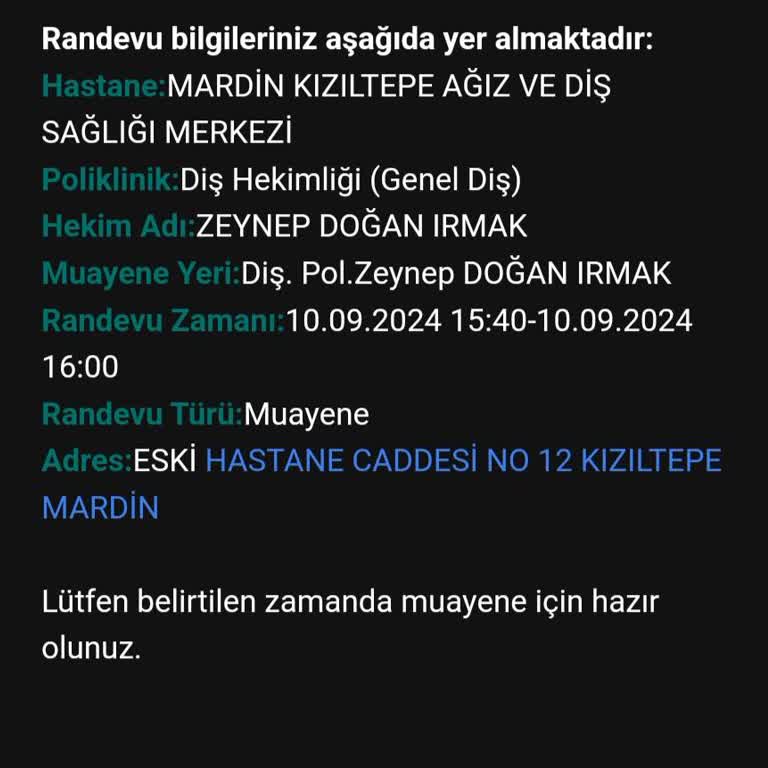 Kızıltepe ADSM Randevulu Hasta Olmama Rağmen Doktor Yerinde Yok