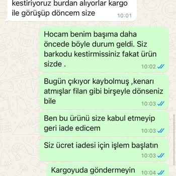 Trendyol Gr Pet Ürünleri Firmasının Yanlış Beyanı Ve Para İadesi Yapmaması