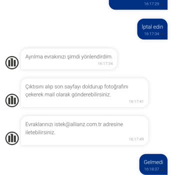 Allianz Yaşam ve Emeklilik Allianz BES İptali Para İadesi Yapmıyor