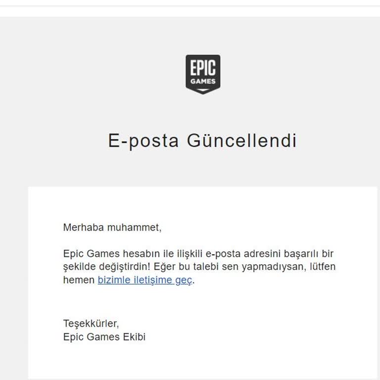 Epic Games Hesabım Çalındı Ve Destek Alamıyorum