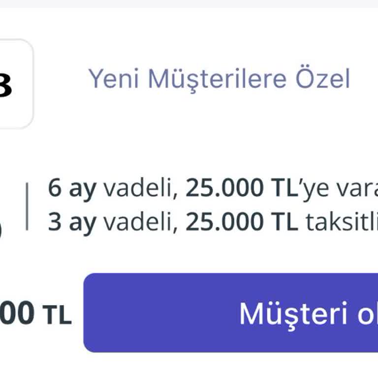 TEB Bankası 0 Faizli Kredi Yokuşu