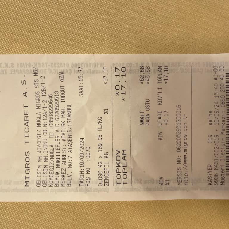 Migros Market Mağaza Sorumlusu Hk