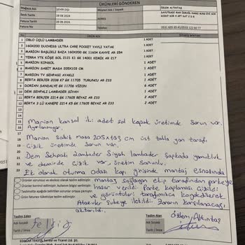 Enza Home Ürünler Hasarlı Ve Montajda Evimin Parkelerine Hasar Verildi