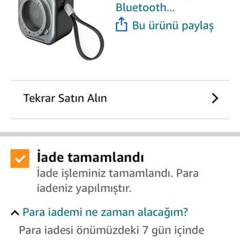 Amazon İade Ücretini Ödemedi