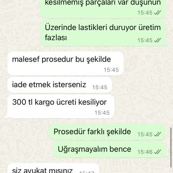 Shelooktrend İn Değişim Ve İade Sürecindeki Usulsüz Prosedürü
