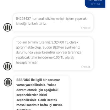 Allianz Hayat ve Emeklilik Allianz BES Emeklilik İptali