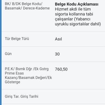 SGK Giriş Tarihim Değişmiş